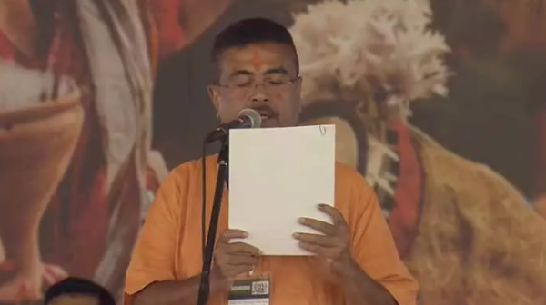 Suvendu Adhikari sworn in as Bengal Chief Minister during oath ceremony in Kolkata