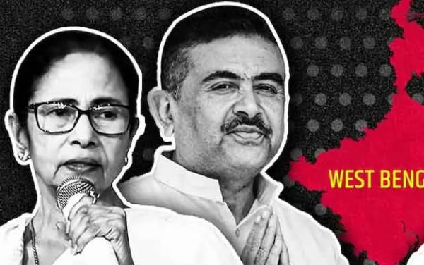 Tables Turn in Bhavanipur as Mamata Banerjee trails Suvendu Adhikari in early counting