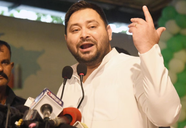 Tejashwi Yadav Slip of Tongue during speech against Samrat Choudhary in Bihar Assembly