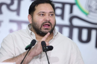 Tejashwi-Yadav-saying-Bihar-government-run-from-Delhi-while-criticising-Samrat-Choudhary.png