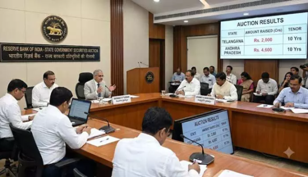 Telugu States Huge Debts with RBI as AP and Telangana raise funds through SDL auction
