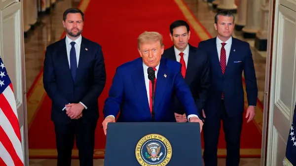 US-Iran conflict nearing its end as Trump discusses possible peace deal with Iran