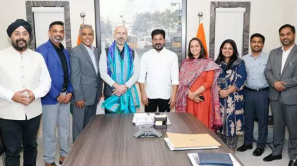 Uber Expansion in Hyderabad – Uber CEO Dara Khosrowshahi meets CM Revanth Reddy