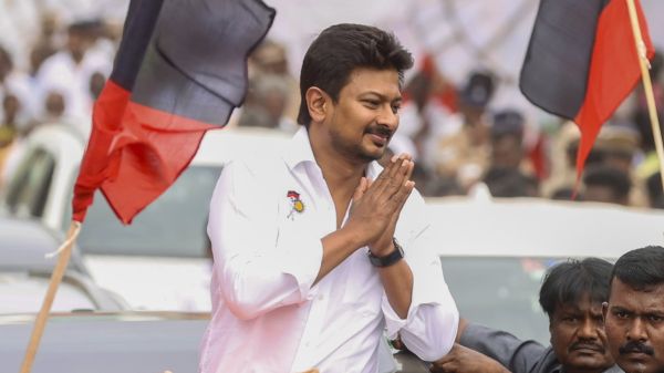 Udhayanidhi Stalin trailing in Chepauk during Tamil Nadu election counting