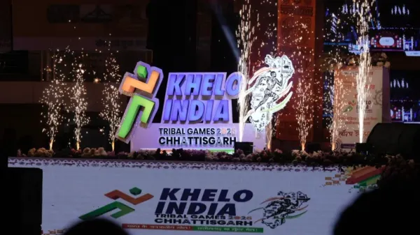 Khelo India Tribal trials begin in Bilaspur, with strong participation from tribal athletes in archery, athletics, and swimming.