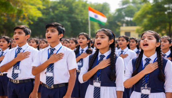 Vande Mataram Mandatory in Bihar Schools morning assembly