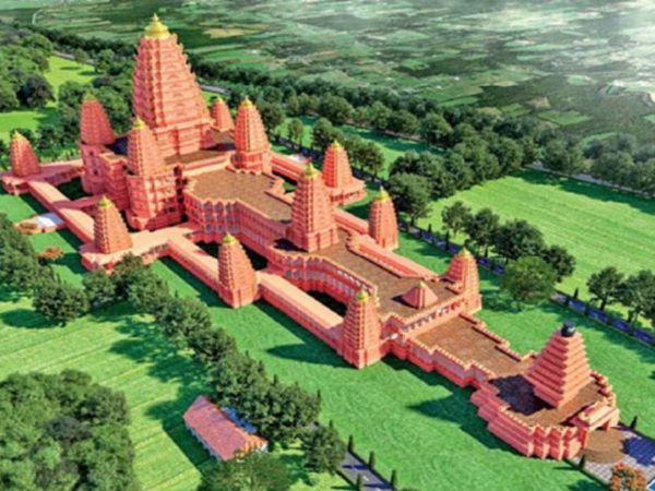 Virat Ramayana Temple world largest Shiva Lingam arrives in Bihar