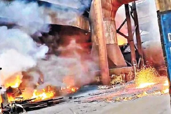 Visakhapatnam Steel Plant Accident Victims identification process at KGH Hospital