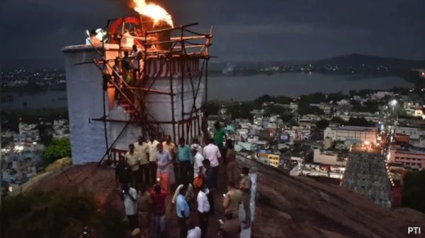 Thiruparankundram Karthigai Deepam verdict allows ritual at hilltop with safeguards and security measures.