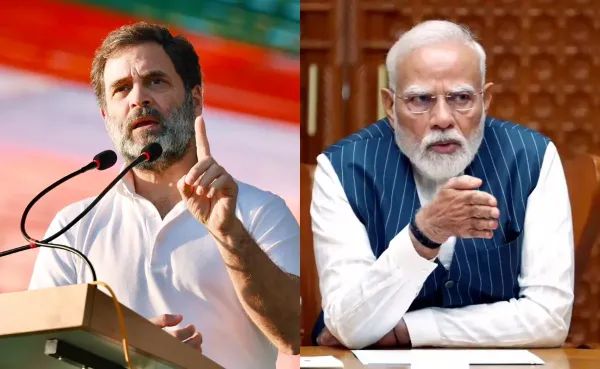 Rahul Gandhi speaks about exam leaks and asks PM Modi to break silence on paper leak controversy.